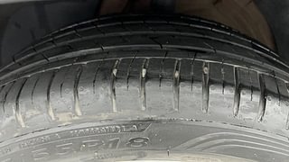 Used 2022 MG Motors Hector Smart 1.5 Petrol Turbo Hybrid Petrol Manual tyres LEFT FRONT TYRE TREAD VIEW