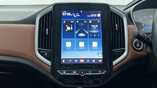 Used 2021 MG Motors Hector Plus Sharp 1.5 Petrol Turbo DCT 6-STR Petrol Automatic interior MUSIC SYSTEM & AC CONTROL VIEW