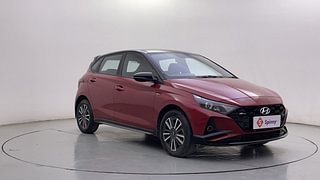 Used 2022 Hyundai i20 N Line N8 1.0 Turbo iMT Dual Tone Petrol Manual exterior RIGHT FRONT CORNER VIEW