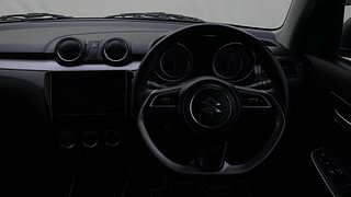 Used 2022 Maruti Suzuki Swift ZXI Plus AMT Dual Tone Petrol Automatic interior STEERING VIEW