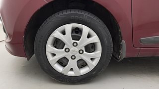Used 2016 Hyundai Grand i10 Magna 1.2 Kappa VTVT Petrol Manual tyres LEFT FRONT TYRE RIM VIEW