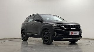 Used 2021 Kia Seltos HTX G Petrol Manual exterior RIGHT FRONT CORNER VIEW