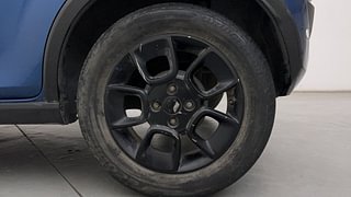 Used 2018 Maruti Suzuki Ignis [2017-2020] Zeta AMT Petrol Petrol Automatic tyres LEFT REAR TYRE RIM VIEW