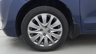 Used 2018 Maruti Suzuki Baleno [2015-2019] Alpha Petrol Petrol Manual tyres LEFT FRONT TYRE RIM VIEW
