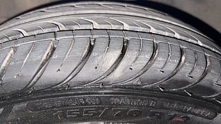Used 2014 Hyundai Eon [2011-2018] Magna + Petrol Manual tyres LEFT FRONT TYRE TREAD VIEW