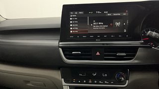 Used 2021 Kia Seltos HTX G Petrol Manual interior MUSIC SYSTEM & AC CONTROL VIEW