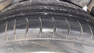 Used 2016 Hyundai Eon [2011-2018] Magna + Petrol Manual tyres LEFT REAR TYRE TREAD VIEW