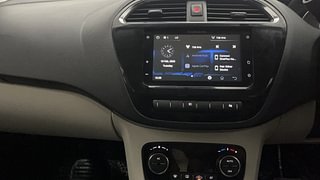 Used 2024 Tata Tiago XZA+ AMT Petrol Automatic interior MUSIC SYSTEM & AC CONTROL VIEW