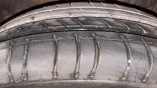 Used 2017 Datsun Redi-GO [2015-2019] T (O) Petrol Manual tyres LEFT FRONT TYRE TREAD VIEW