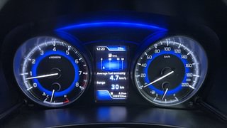 Used 2018 Maruti Suzuki Baleno [2015-2019] Alpha Petrol Petrol Manual interior CLUSTERMETER VIEW