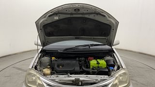 Used 2012 Toyota Etios [2010-2017] GD Diesel Manual engine ENGINE & BONNET OPEN FRONT VIEW