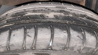 Used 2017 Datsun Redi-GO [2015-2019] T (O) Petrol Manual tyres RIGHT REAR TYRE TREAD VIEW