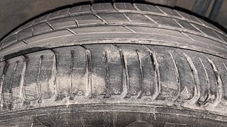 Used 2015 Nissan Micra [2013-2020] XV CVT Petrol Automatic tyres LEFT REAR TYRE TREAD VIEW