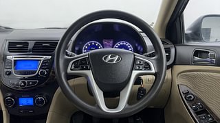 Used 2012 Hyundai Verna [2011-2015] Fluidic 1.6 VTVT SX Petrol Manual interior STEERING VIEW