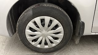 Used 2012 Toyota Etios [2010-2017] GD Diesel Manual tyres LEFT FRONT TYRE RIM VIEW