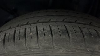 Used 2024 Tata Tiago XZA+ AMT Petrol Automatic tyres LEFT REAR TYRE TREAD VIEW