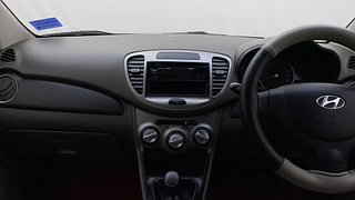 Used 2013 Hyundai i10 magna 1.1 Petrol Manual interior MUSIC SYSTEM & AC CONTROL VIEW
