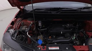 Used 2022 Maruti Suzuki Brezza ZXI Plus Dual Tone Petrol Manual engine ENGINE RIGHT SIDE HINGE & APRON VIEW