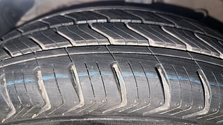 Used 2020 Hyundai New Santro 1.1 Sportz CNG Petrol+cng Manual tyres LEFT FRONT TYRE TREAD VIEW