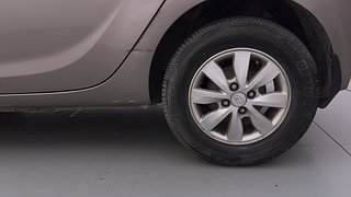 Used 2013 Hyundai i20 [2012-2014] Sportz 1.2 Petrol Manual tyres LEFT REAR TYRE RIM VIEW