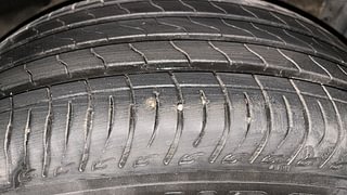 Used 2022 Maruti Suzuki Brezza ZXI Plus Dual Tone Petrol Manual tyres RIGHT FRONT TYRE TREAD VIEW