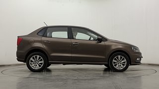 Used 2017 Volkswagen Ameo [2016-2017] Highline 1.5L AT (D) Diesel Automatic exterior RIGHT SIDE VIEW