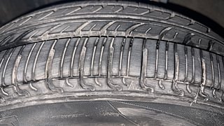 Used 2017 maruti-suzuki Celerio VXI (O) AMT Petrol Automatic tyres LEFT FRONT TYRE TREAD VIEW