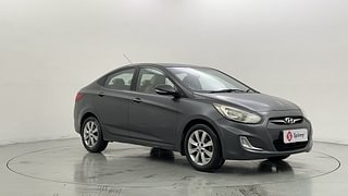 Used 2012 Hyundai Verna [2011-2015] Fluidic 1.6 VTVT SX Petrol Manual exterior RIGHT FRONT CORNER VIEW