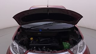 Used 2017 Datsun Redi-GO [2015-2019] T (O) Petrol Manual engine ENGINE & BONNET OPEN FRONT VIEW