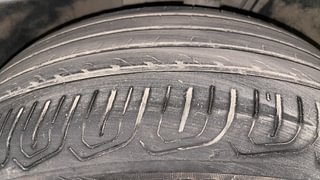 Used 2021 Skoda Kushaq Ambition 1.0L TSI MT Petrol Manual tyres LEFT FRONT TYRE TREAD VIEW