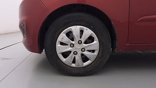 Used 2011 Hyundai i10 Sportz 1.2 Kappa2 Petrol Manual tyres LEFT FRONT TYRE RIM VIEW