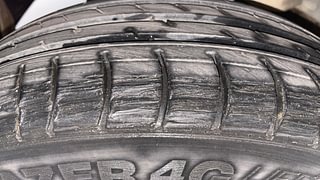 Used 2016 Hyundai Eon [2011-2018] Magna + Petrol Manual tyres RIGHT REAR TYRE TREAD VIEW
