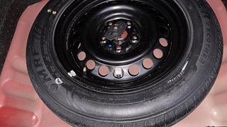 Used 2022 Maruti Suzuki Brezza ZXI Plus Dual Tone Petrol Manual tyres SPARE TYRE VIEW