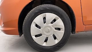 Used 2021 Maruti Suzuki Celerio ZXI (O) AMT Petrol Automatic tyres LEFT FRONT TYRE RIM VIEW
