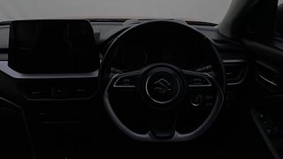 Used 2022 Maruti Suzuki Brezza ZXI Plus Dual Tone Petrol Manual interior STEERING VIEW