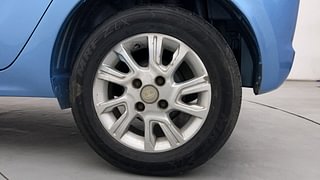 Used 2016 Tata Tiago [2016-2020] Revotron XZ Petrol Manual tyres LEFT REAR TYRE RIM VIEW