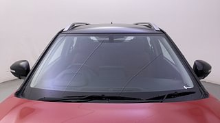 Used 2022 Maruti Suzuki Brezza ZXI Plus Dual Tone Petrol Manual exterior FRONT WINDSHIELD VIEW