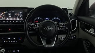 Used 2020 Kia Seltos HTX G Petrol Manual interior STEERING VIEW