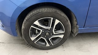 Used 2024 Tata Tiago XZA+ AMT Petrol Automatic tyres LEFT FRONT TYRE RIM VIEW