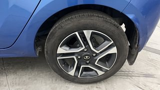 Used 2024 Tata Tiago XZA+ AMT Petrol Automatic tyres LEFT REAR TYRE RIM VIEW