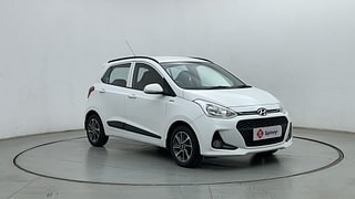 Used 2019 Hyundai Grand i10 [2017-2020] Sportz AT 1.2 Kappa VTVT Petrol Automatic exterior RIGHT FRONT CORNER VIEW