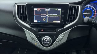 Used 2018 Maruti Suzuki Baleno [2015-2019] Alpha Petrol Petrol Manual interior MUSIC SYSTEM & AC CONTROL VIEW