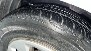 Used 2011 Hyundai i10 [2010-2016] Magna 1.2 Petrol Petrol Manual tyres LEFT FRONT TYRE TREAD VIEW