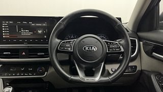 Used 2021 Kia Seltos HTX G Petrol Manual interior STEERING VIEW