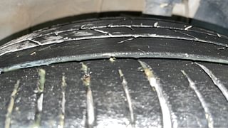 Used 2022 Hyundai i20 N Line N8 1.0 Turbo DCT Petrol Automatic tyres RIGHT FRONT TYRE TREAD VIEW
