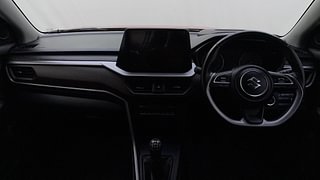 Used 2022 Maruti Suzuki Brezza ZXI Plus Dual Tone Petrol Manual interior DASHBOARD VIEW