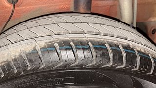 Used 2021 Maruti Suzuki Celerio ZXI (O) AMT Petrol Automatic tyres LEFT REAR TYRE TREAD VIEW