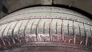 Used 2019 Hyundai New Santro 1.1 Sportz AMT Petrol Automatic tyres LEFT FRONT TYRE TREAD VIEW