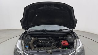 Used 2018 Maruti Suzuki Baleno [2015-2019] Alpha AT Petrol Petrol Automatic engine ENGINE & BONNET OPEN FRONT VIEW