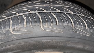 Used 2014 Hyundai Xcent [2014-2017] S Petrol Petrol Manual tyres LEFT FRONT TYRE TREAD VIEW